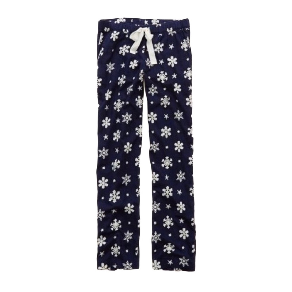 Blue aerie snowflake pajamas